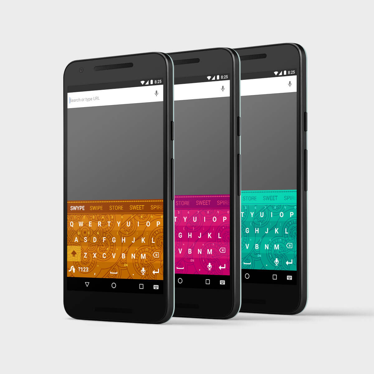 Swype Henna keyboard themes