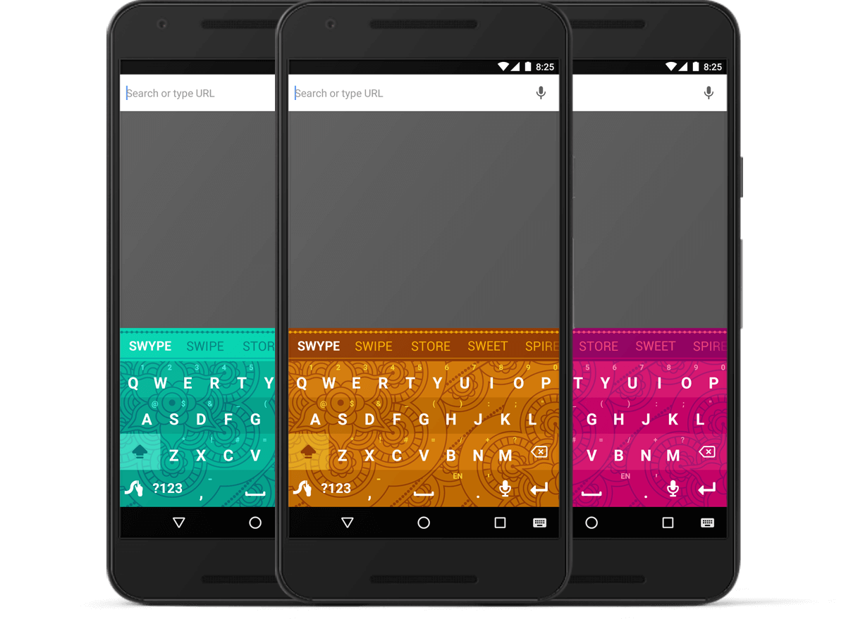 Swype Henna keyboard themes