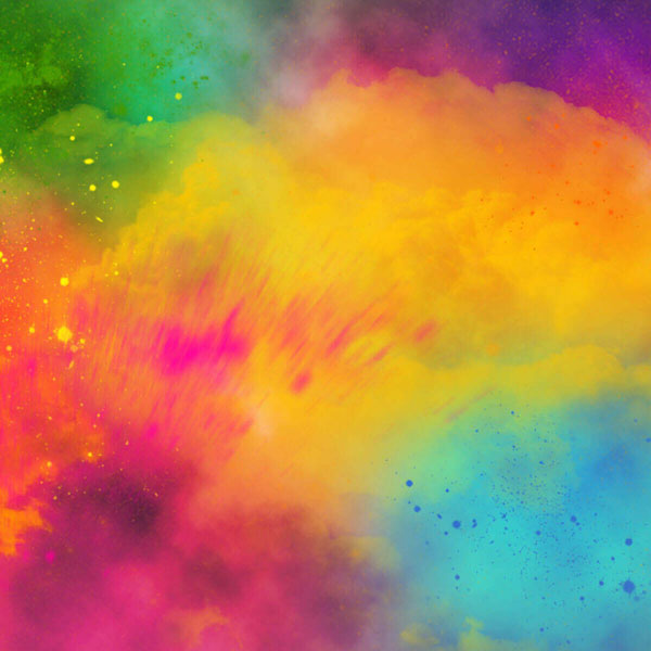 Swype Holi keyboard theme art