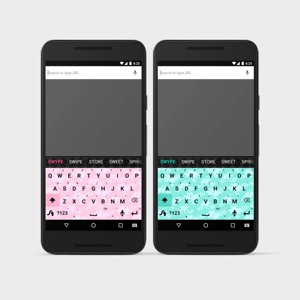 Swype Lace keyboard themes