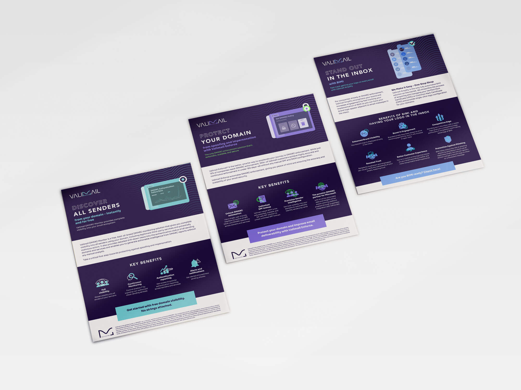 Valimail product sheets