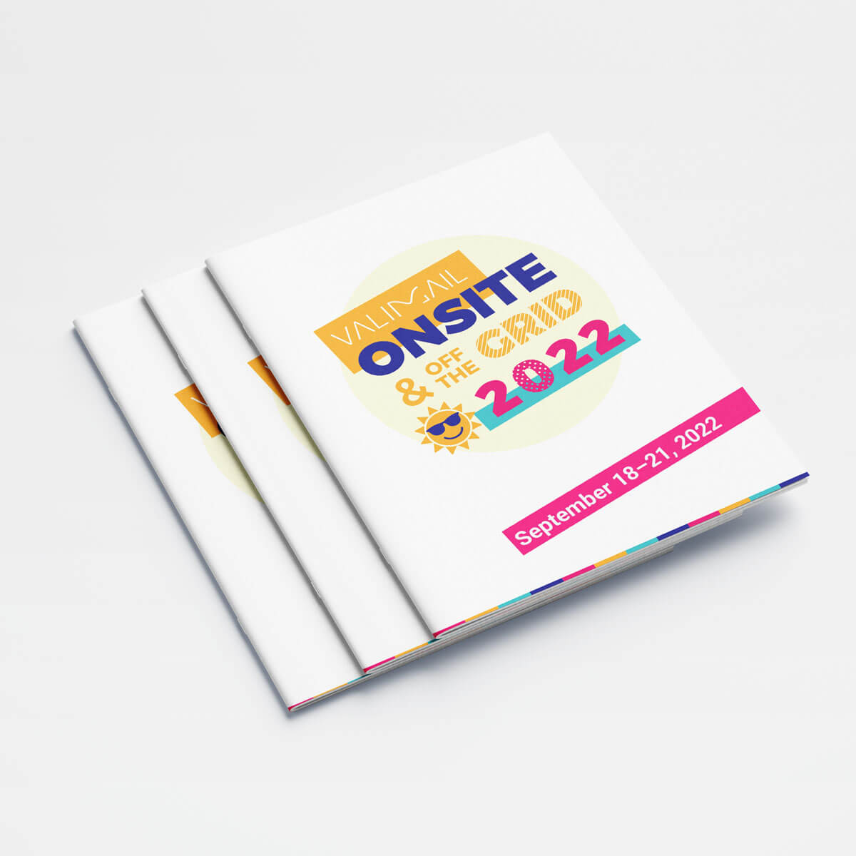 Company retreat program booklet